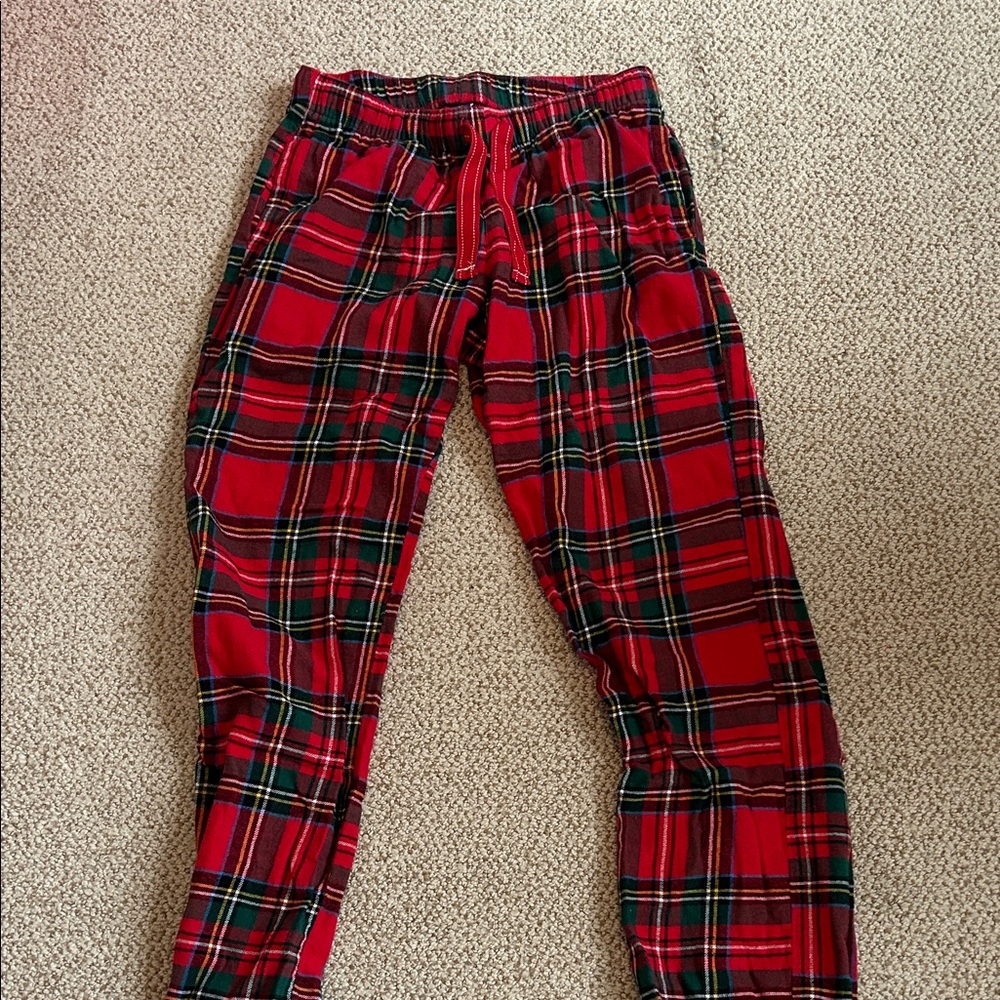 Red Plaid Lounge Pants